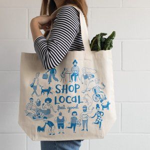 Promo "Shop Local" Tote Bag NWT